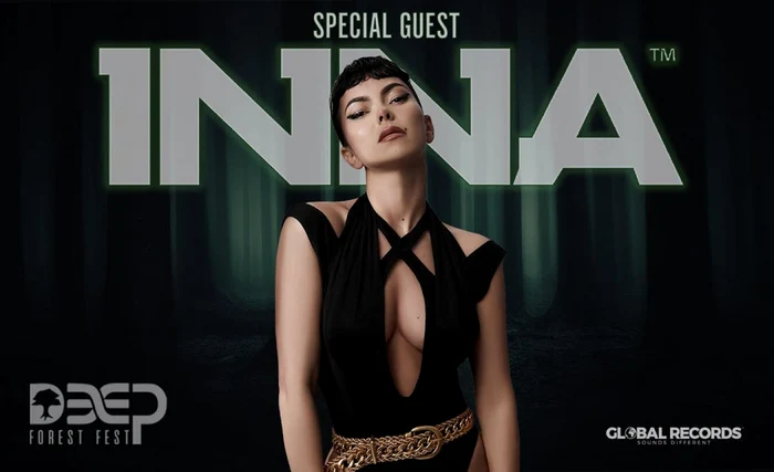 INNA - invitat special la Festivalul de muzică electronică DEEP Forest Fest de la Râmnicu Vâlcea Foto Adevărul