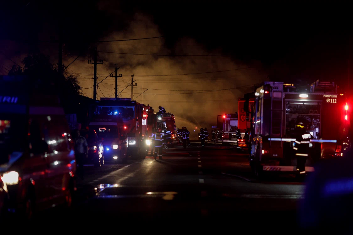 Explozia de la Crevedia. FOTO Arhivă