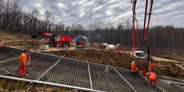 Lucrări la Autostrada cu tuneluri Holdea margina Foto DRDP Timișoara (9) jpg