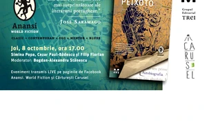 Lansare de carte: Saramago, personaj într un roman semnat de „urmașul” său literar, José Luís Peixoto jpeg