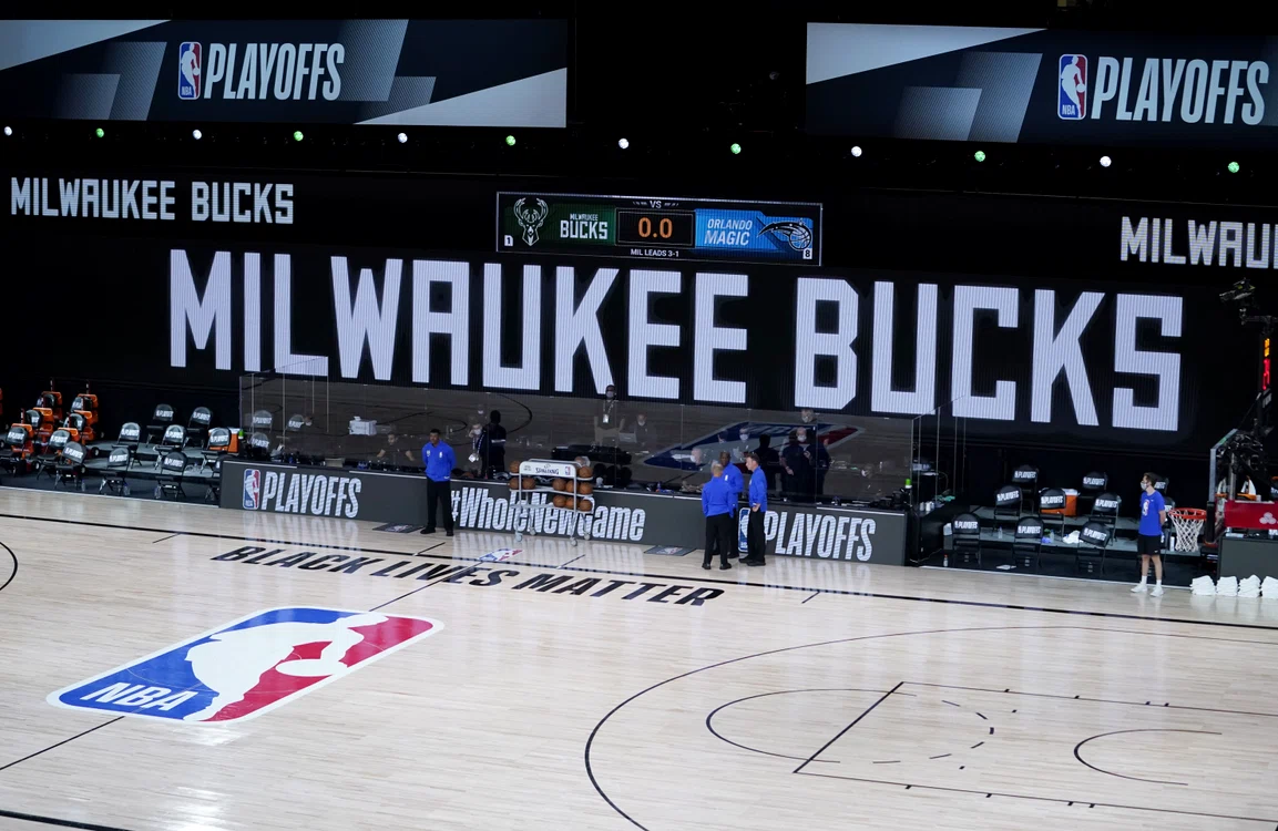 Echipa Milwaukee Bucks a refuzat să mai joace meciurl cu Orlando MagicFoto: Guliver / GettyImages