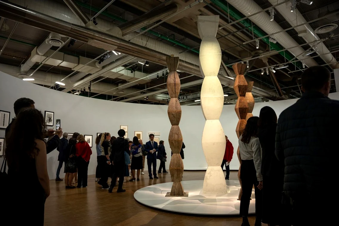 Retrospectiva „Brancusi” de la Centre Pompidou (foto: Cezara Popovici / ICR)