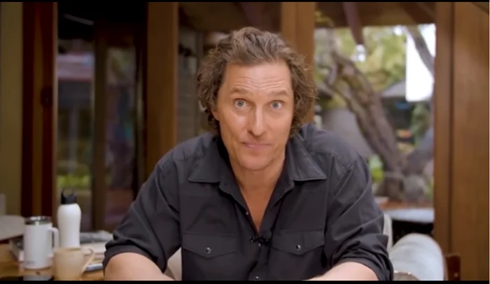 Matthew McConaughey Captură video Youtube