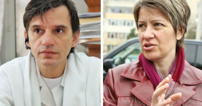  Vlad Tica, medic şi Gabriela Stan, pacientă