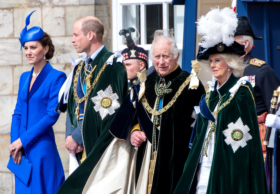 Kate Middleton, Prințu William, Regele Charles și Regina Camilla