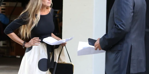 Sarah Jessica Parker şi Chris Noth 