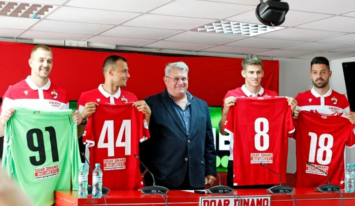 Ultimele patru achiziții ale dinamoviștilorFOTO: Instagram/ FCDinamoOficial
