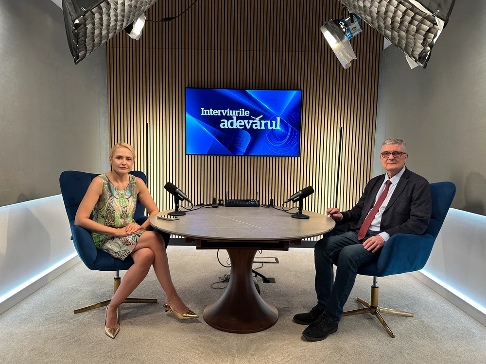 Daniel Dăianu la Interviurile Adevărul. FOTO: Cătălin Mănescu
