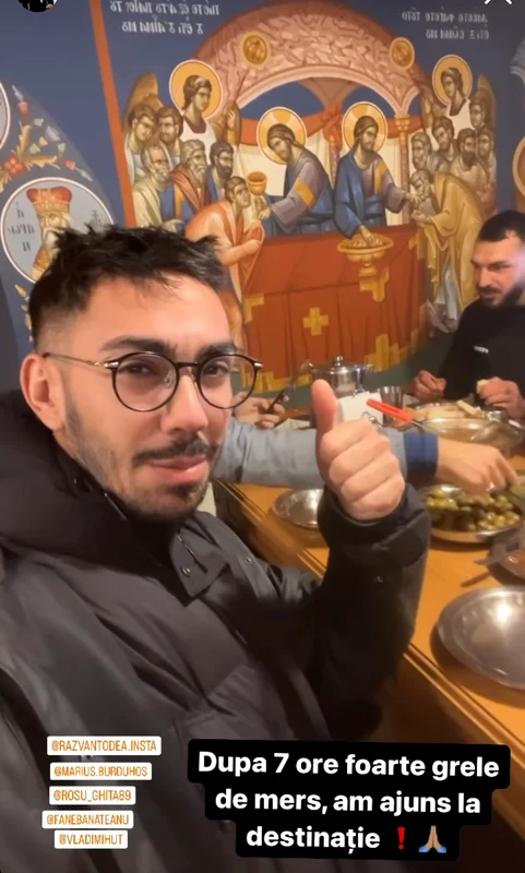 Artistul va merge pentru a treia oară la Mormântul Sfânt, acolo unde a trăit o minune chiar pe pielea lui