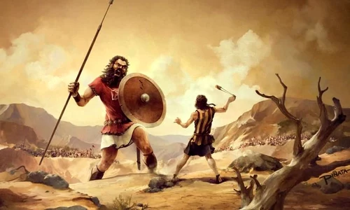 Ce nu spune Biblia despre lupta dintre David şi Goliat jpeg