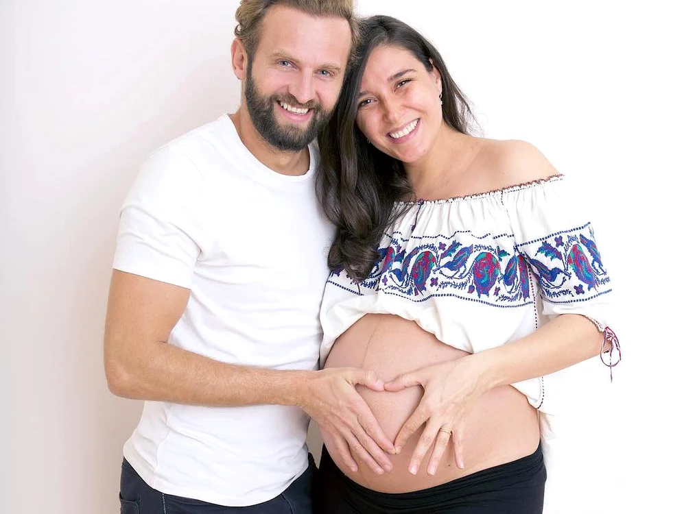 Fotografia este realizata pe 24 noiembrie, când Ramona intrase cu sarcina în linie dreaptăfoto: arhivă personală