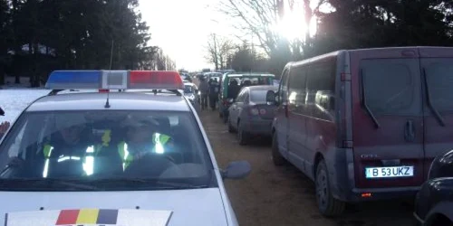 Poliţiştii au ajuns la faţa locului