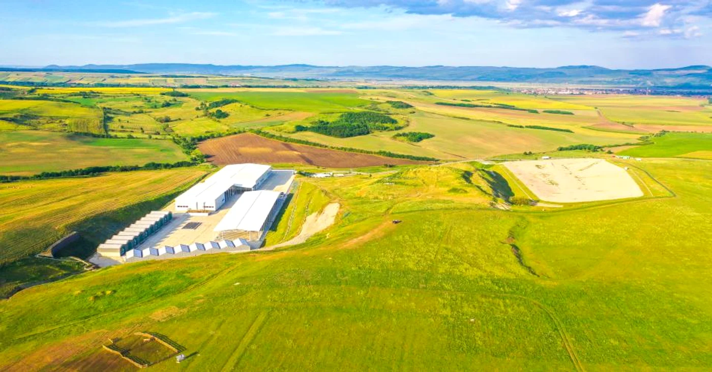 Depozitul de deșeuri construit de austricii de la PORR FOTO ziarulunirea.ro
