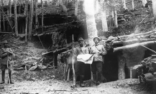 Imagini inedite de pe frontul românesc în Primul Război Mondial jpeg