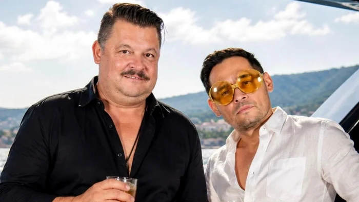 Mihai Bobonete și Mihai Rait, de nerecunoscut/ sursa Instagram