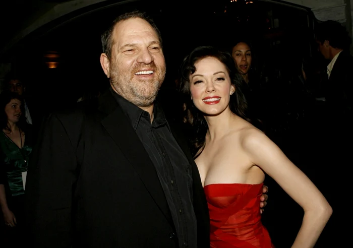 harvey weinstein si rose mcgowan foto guliver/getty images