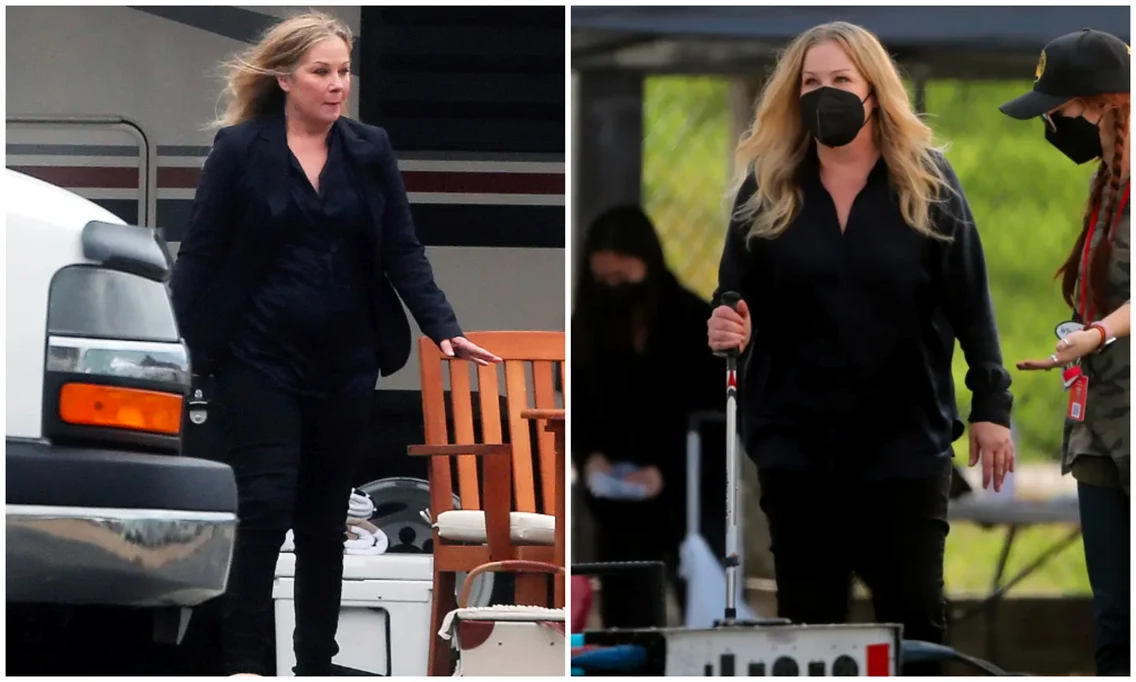 Christina Applegate s-a îngrășat 18 kg FOTO TheImageDirect.com