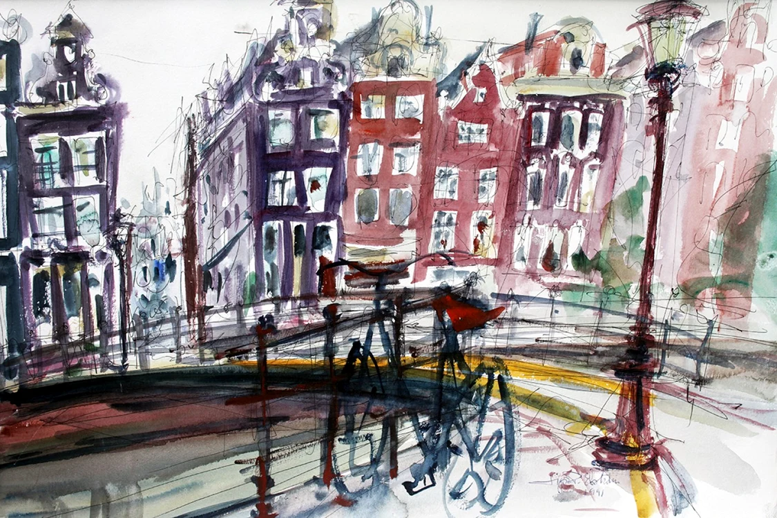Lucrarea Amsterdam, 1991, de Ligia Podorean-Ekström