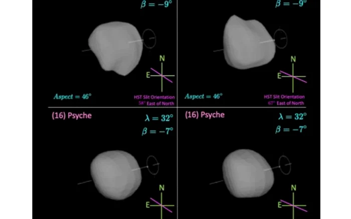 Asteroid Psyche 16 FOTO Planetary Science Journal