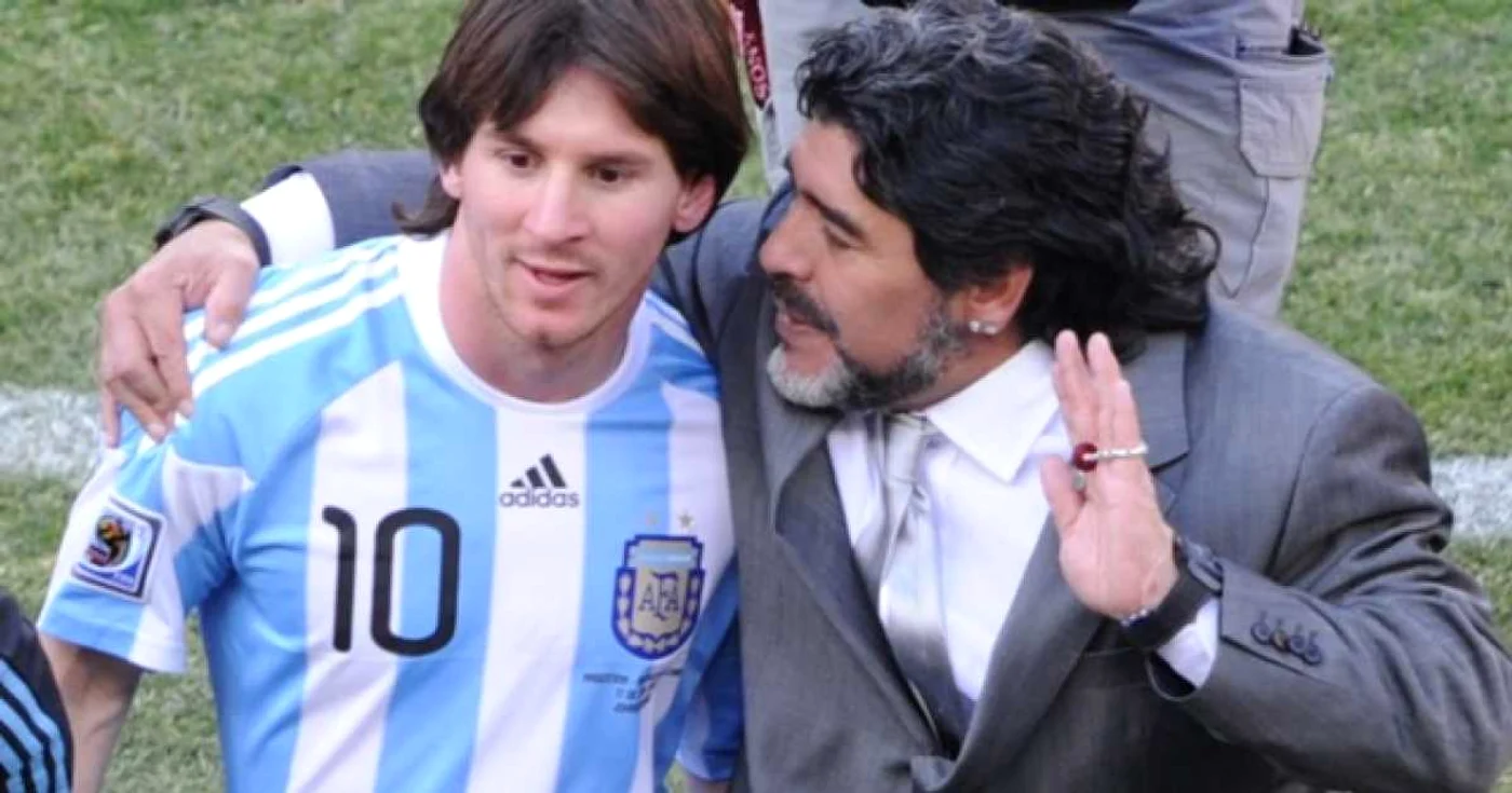 Diego Maradona a fost antrenorul lui Messi la naţionala Argentinei