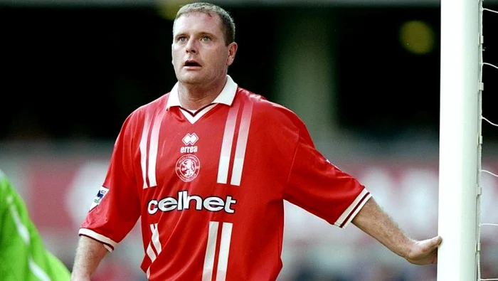 Paul Gascoigne juca atunci la Middlesbrough (FOTO: Guliver/ Gettyimages)