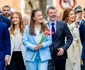 Prințesa Isabela a Danemarcei alături de Regele Frederik, tatăl ei, Regina Mary și frații ei gemeni