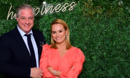 Andreea Esca și Alexandre Eram, la nunta finului de la Deva Sursa: Instagram