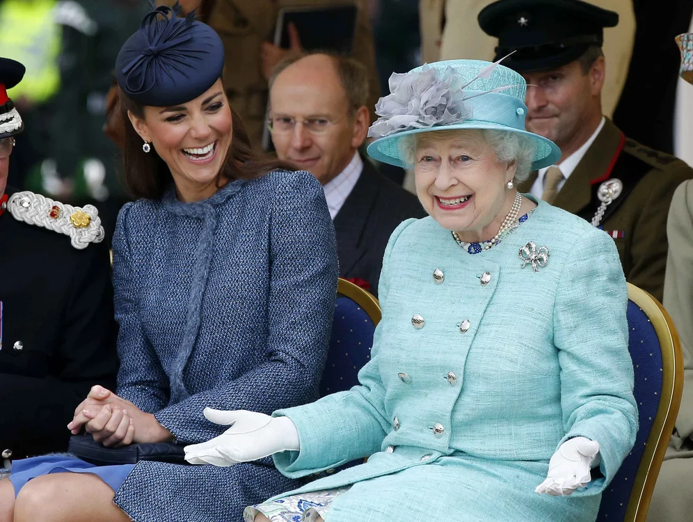 Regina Elisabeta a II-a i-a transmis un mesaj de felicitare ducesei de Cambridge Gettyimages