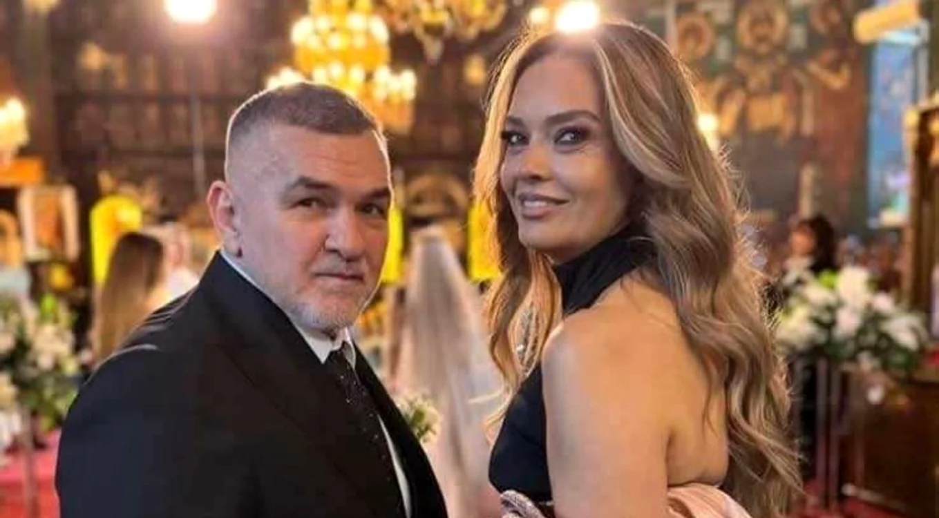 Leonard Doroftei și soția lui, Monica foto: Instagram 