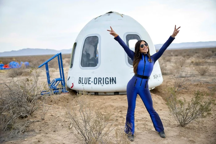 Katy Perry și Lauren Sanchez au făcut parte din primul zbor în spațiu alături de o echipă exclusiv feminină Blue Origin, Profimedia (2) jpg