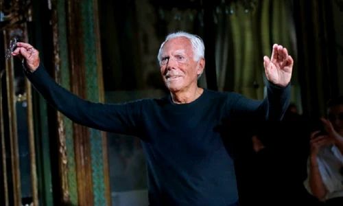 Giorgio Armani FOTO Twitter