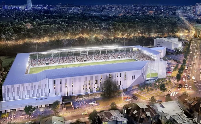 Stadionul Arcul de Triumf, aflat în sectorul 1 al Capitalei. FOTO: Facebook