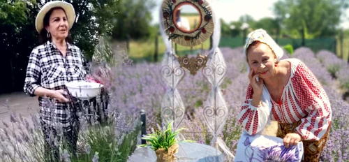 Irina Loghin și Gherghina Stancu laudă proprietățile miraculoase ale lavandei 