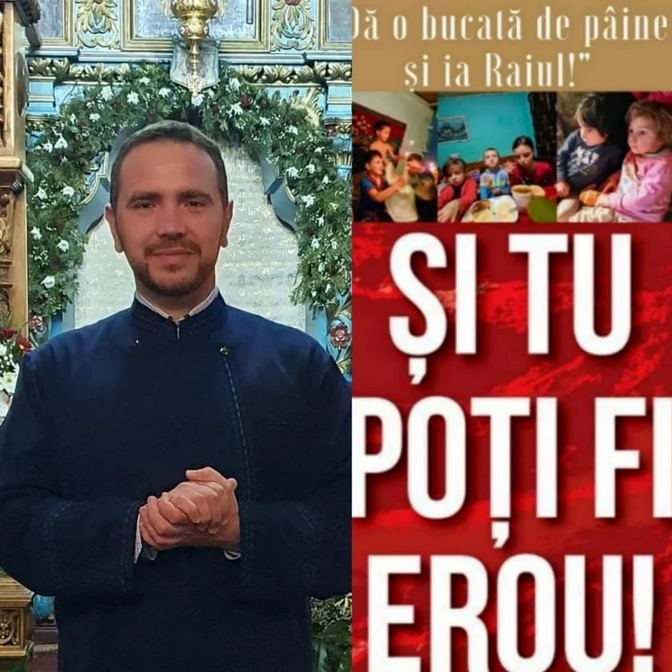 Preotul Mario Ciucanu a fost arestat pe o perioadă de 30 de zile FOTO Facebook