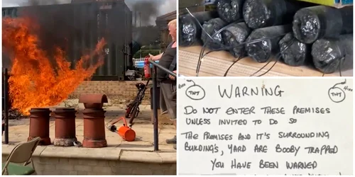 Traficant britanic, inspirat de filmul „Singur acasă”, condamnat la șapte ani de închisoare FOTO: captură video X