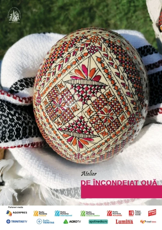 Afiș atelier de încondeiat oua jpg