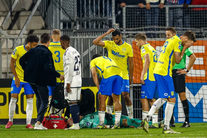 Portarul lui Waalwijk a rămas inert pe gazon. Foto Getty images