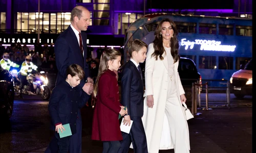 Kate Middleton, Prințul William, Prințul George, Prințesa Charlotte și Prințul Louis  foto   Profimedia jpg