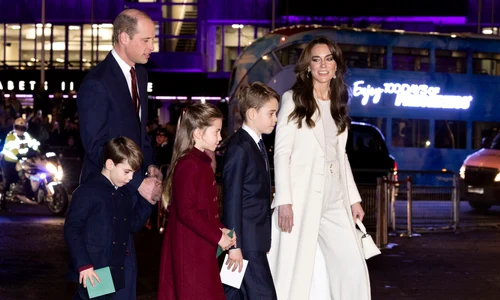 Kate Middleton, Prințul William, Prințul George, Prințesa Charlotte și Prințul Louis  foto   Profimedia jpg