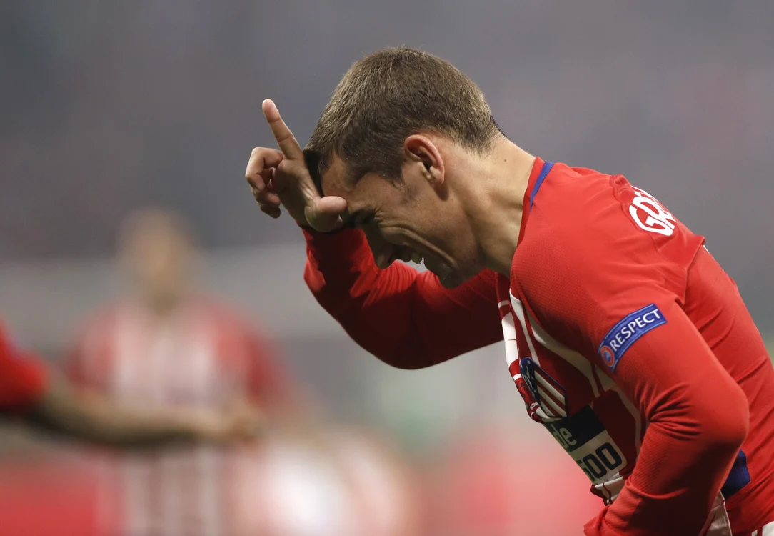 
    Antoine Griezmann se bucură după un gol marcatFoto: EPA  