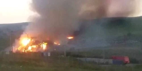 incendiu pata rat. Foto adrian dohotaru