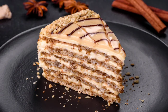 Tort Marlenka de casă.