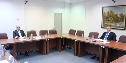 Tudorel Toader şi Augustin Lazăr la şedinţa CSM Inquam Photos / George Calin
