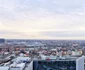 Panorama Timişoarei din locuinţa aflată la etajul 20 FOTO Ş.Both