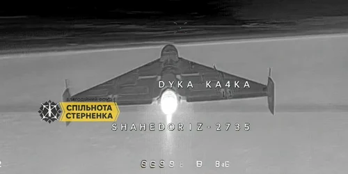 Drona interceptoare Sting doboara o Shahed FOTO Wild Hornets jpeg