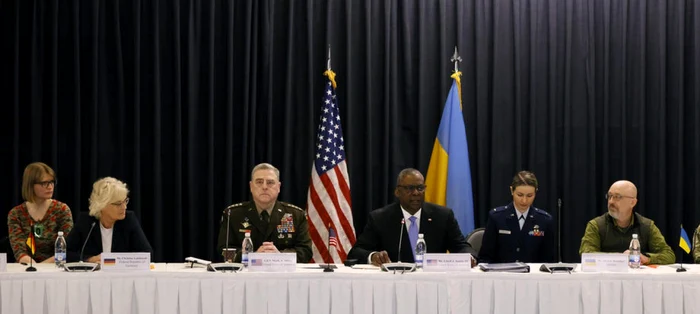 Reuniunile de la Ramstein au adus întotdeauna ajutor pentru Ucraina. FOTO: AFP