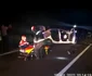 Accident rutier pe Valea Oltului cu cinci spanioli încarceraţi la Robeşti - Câineni pe DN 7 Foto Adevărul