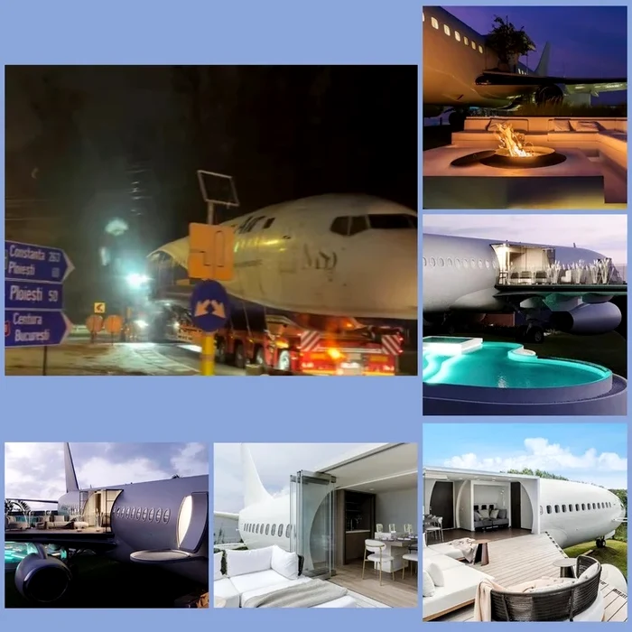 Avionul va deveni un hotel-restaurant de fițe. Facebook / Gazeta Brașovului