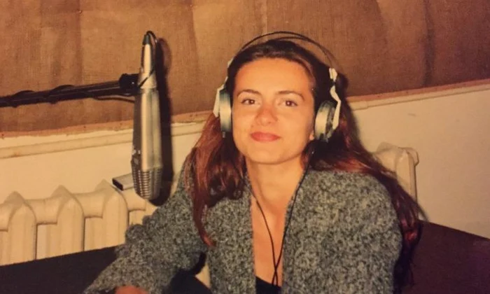 Simona Gherghe era roşcată la debutul ei în radio