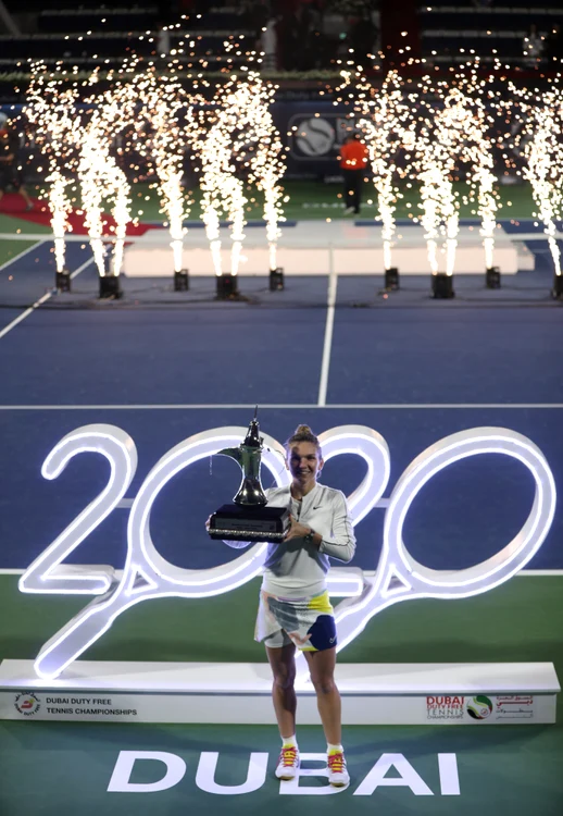Simona Halep a ajuns la 20 de trofee obținute în carieră.